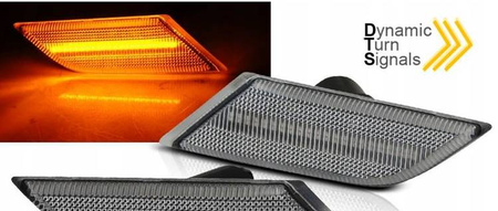 Dynamické led indikátory bílé pro vw t6 20-