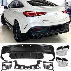 DIFUZOR MERCEDES C167 GLE COUPE 63 AMG VZHLED CHROM