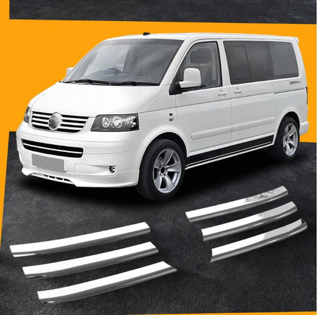 Ozdobné lišty mřížky přední masky pro VW MULTIVAN V T5 2003-2009