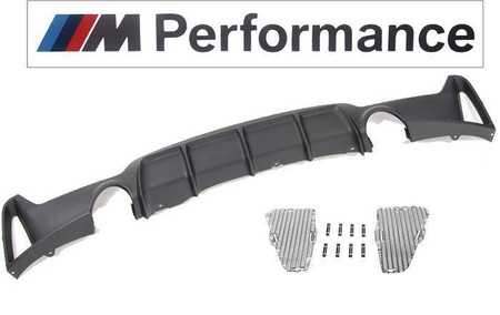 DIFUZOR BMW F36 13- MP DVOJITÝ VÝVOD JEDNODUCHÉHO TLUMIČE VÝFUKU