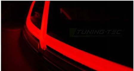 Audi tt 06-14 červená bílá led bar dts lampy