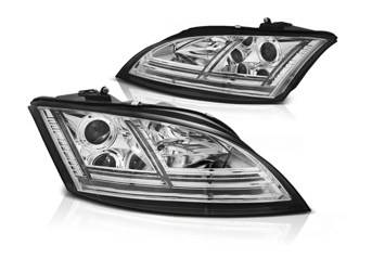 Světlomety Audi Tt 06-10 8j Chrome Led Dts