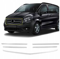 Lišta mřížky přední masky MERCEDES V-CLASS W447 2014-2019