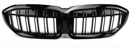 Mřížka chladiče BMW G30 17-20 lesklá černá