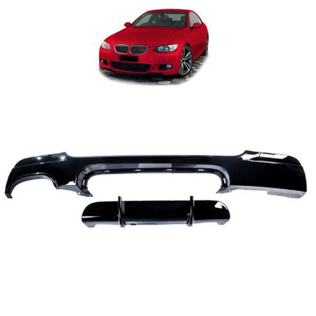 DIFUZOR BMW E92 E93 06-13 PERFORMANCE LESKLÝ BLK