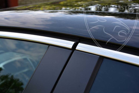 Okenní lišty kolem bočních oken Opel Astra 4 J COMBI