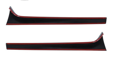 Boční spoilery zadních dveří Canard Splitter pro Škoda Octavia Kombi 2014–2019