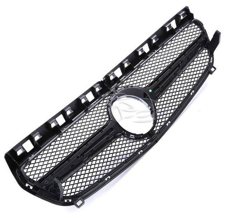 MŘÍŽKA MERCEDES W176 12 -16 VZHLED A45 AMG STŘÍBRNÁ