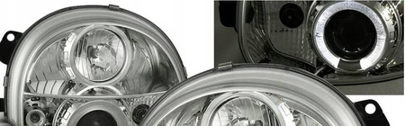 Světlomety Renault Twingo 93-98 Ringi Chrome