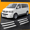 Ozdobné lišty mřížky přední masky pro VW MULTIVAN V T5 2003-2009