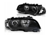 Světla BMW E46 99-03 COUPE CABRIO RINGI BLACK LED