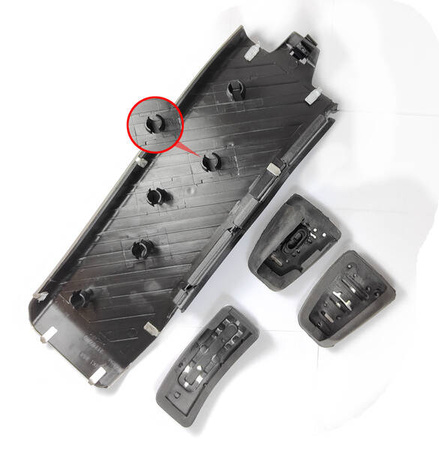 Kryty pedálů automatické DSG Audi A4 A5 A6 Q3 Q5