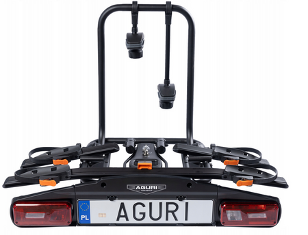 Nosič kol na tažné zařízení Aguri Active Bike PRO pro 2 kola E-BIKE x 30 kg 2025