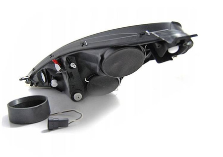 SVĚTLA TOYOTA CELICA T230 99-05 ANGEL EYES ČERNÁ