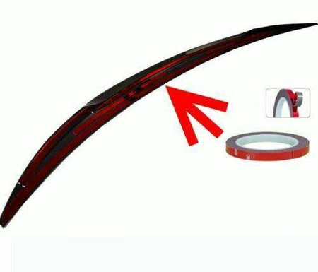 SPOILER BMW E82 2D PERFORMANCE ABS LESKLÁ ČERNÁ