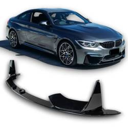 SPLITTER SPOILER BMW M3 F80 M4 F82 LESKLÁ ČERNÁ