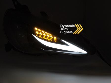 FULL LED SEQ DRL světlomety Toyota GT86 2012-2021 / Subaru BRZ 2013-2021