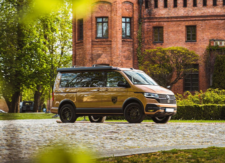 Prodloužení blatníků obložení dveří VW T6 2015+ KRÁTKÁ