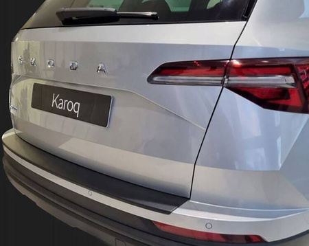 Překryvná ochranná lišta na zadní nárazník pro SKODA KAROQ 2022- | břišní svaly