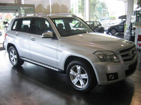 Mercedes BENZ GLK X204 prahové lišty