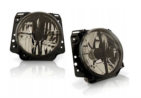 Světlomety s křížem VW Golf II SMOKE