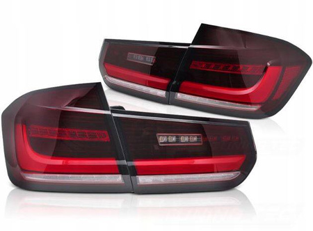 Červené bílé LED žárovky pro BMW f30 11-18