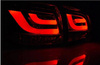 LED zadní světla Vw Golf 6 08-12 černá led bar