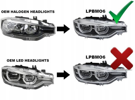 FULL LED světlomety pro BMW F30 F31 LCI 15-18