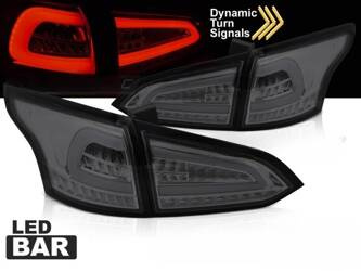 LED světla pro Ford Focus MK 3 SW 11-18 Smoke