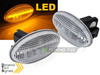 Boční led indikátory. Peugeot 107 206 307 Citroen C1 C2 C3 C4