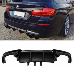 DIFUZOR BMW F10 F11 10-18 LOOK M5 CARBON BLACK