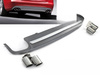 DIFUZOR PRO AUDI A4 B8 08-11 SILVER SPORT S STYLE