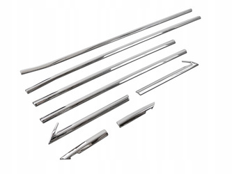 Boční lišty oken Opel Crossland X 2017+