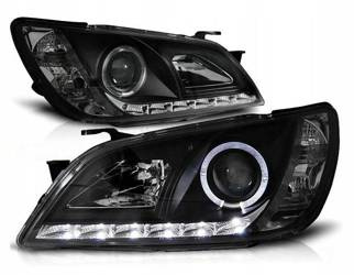 Světla Lexus IS 98-05 h7 černé led čočky