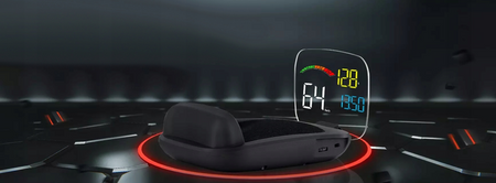 Projektor displeje LED LCD HUD OBD2 GPS C800
