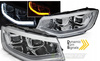 LED světlomety chrom DRL žárovky pro VW Caddy 20-