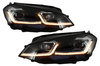 PŘEDNÍ SVĚTLA VW GOLF 7 12-17 VZHLED XENON CHROM