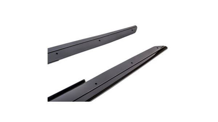 PRAHOVÉ LIŠTY BMW F10 F11 09-16 LESKLÁ ČERNÁ