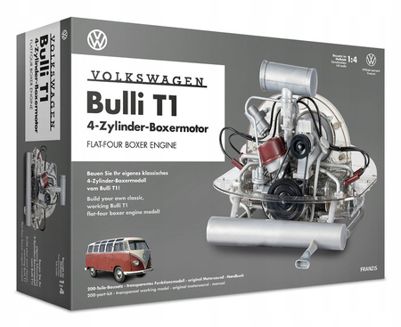 Model VW Campervan Bulli T1 se skládacím motorem