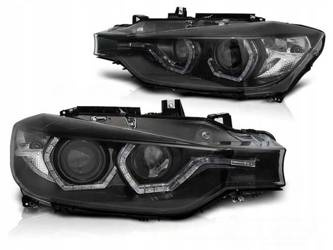 BMW F30 F31 11-15 LED ČERNÉ DRL světlomety