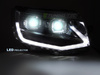 VW T6 15-19 TUBE LIGHT CHROM DRL světlomety