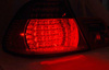 LED žárovky bmw 3 e46 03-06 coupe červený kouř led