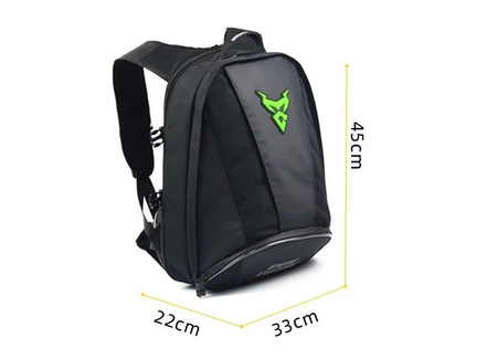 Batoh na motocyklovou přilbu Motocentric / Červená