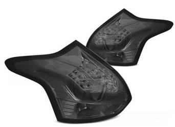 Zadní světla Ford Focus 3 11-10.14 Hatchback kouřová led bar