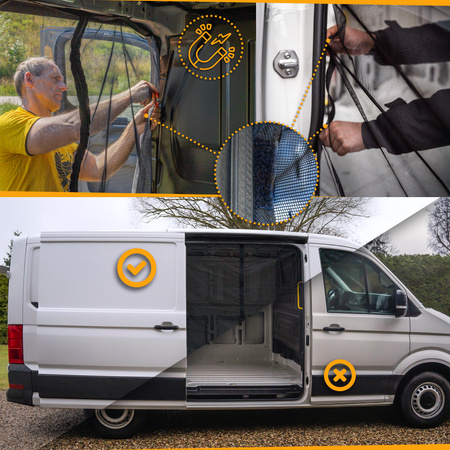 Moskytiéra pro posuvné dveře Citroen Berlingo II B9 | X 2008-2018