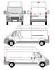 Střešní nosič Citroen Jumper L3H3