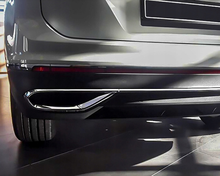 Atrapa rámu koncovek výfuku VW TIGUAN FL 2021-