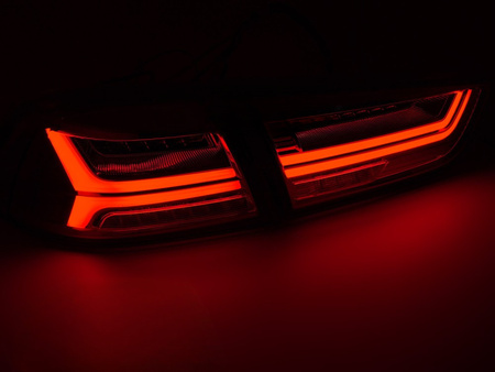 Mitsubishi Lancer 8 Sedan 08-16 červená zadní světla LED