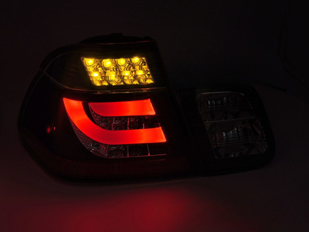 Zadní LED světla Black pro BMW E46 Sedan 1998-2001