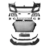 Nárazník SPORT CHROME BLACK pro AUDI A3 8V 12-16